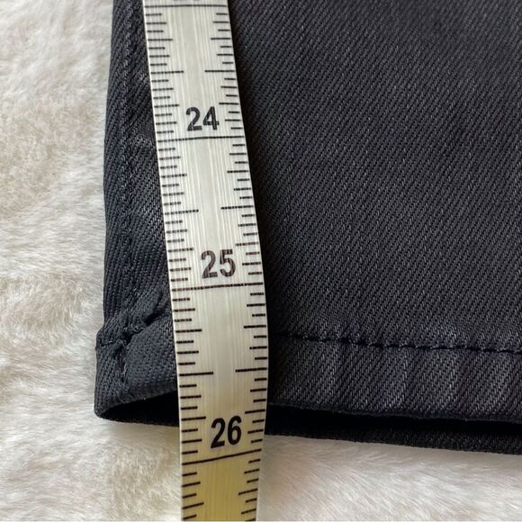 TopShop Black Jamie Coated Moto Pants Size 36 - Picture 13 of 13